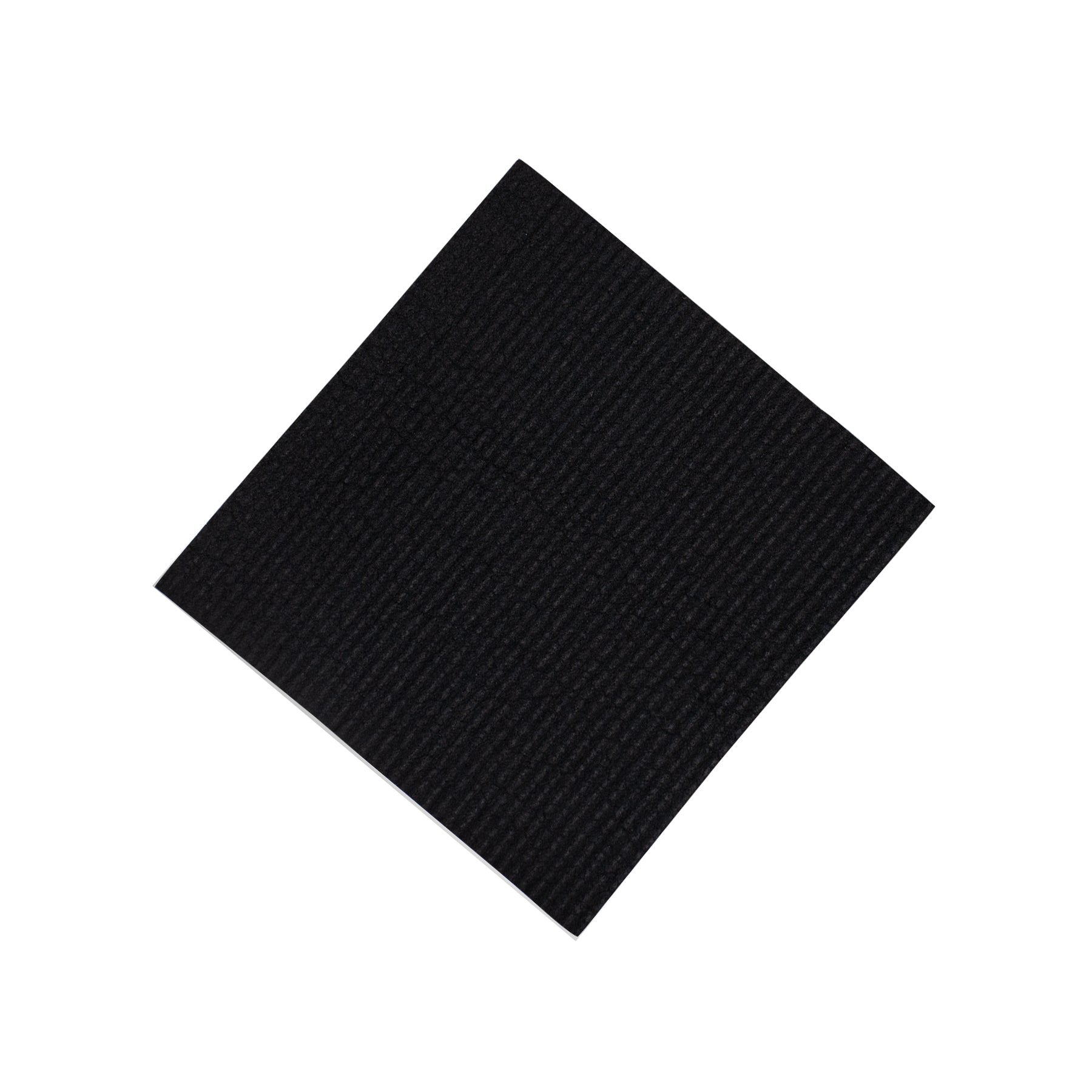 Black Swedish dishcloth from HAPPY SiNKS, eco-friendly and biodegradable.