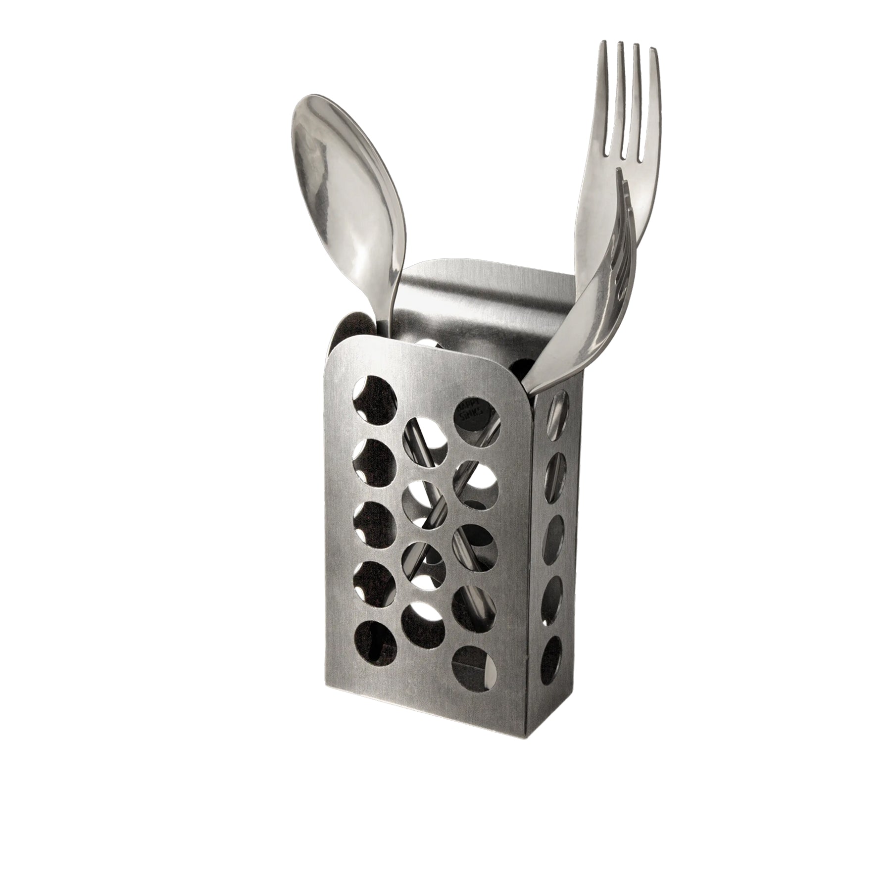 Sink Cutlery Caddy for kitchen organization and drying utensils.